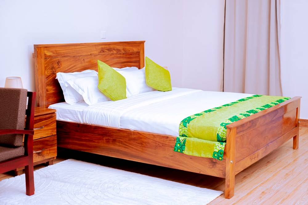 A spacious room at Ngogo Safari Lodge
